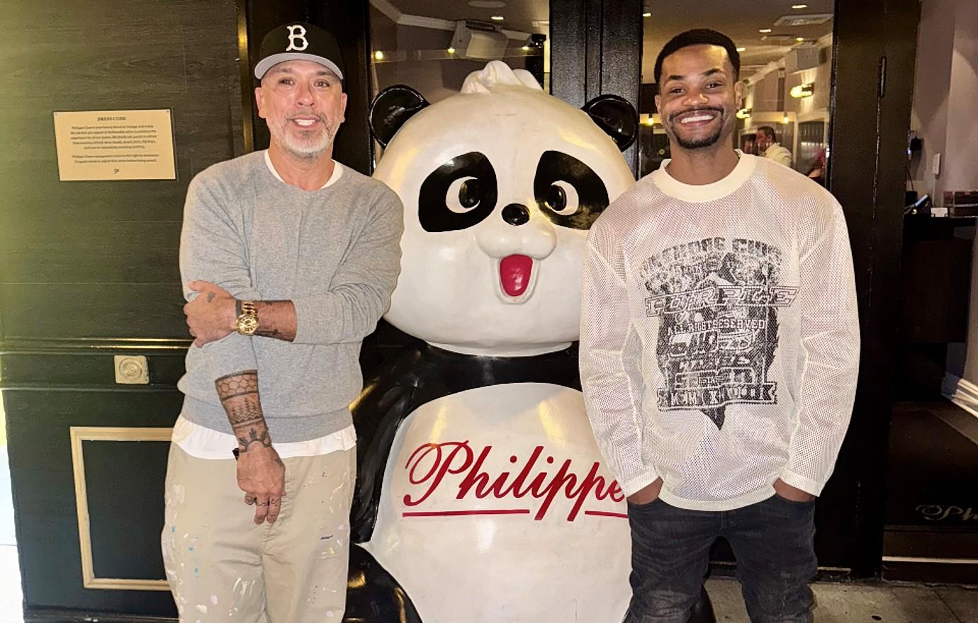 jo koy and king bach at philippe chow ues