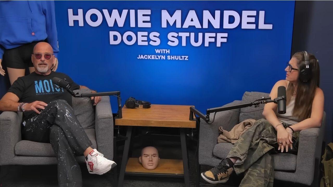 image of Howie Mandel revealed on his podcast that he pays $25 for what he jokingly called ‘tuggies.’