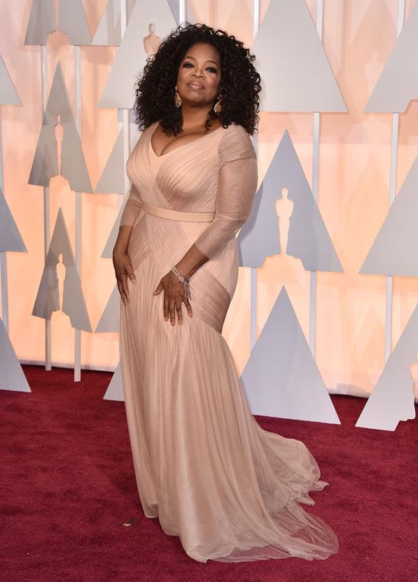 Oprah winfrey 2015 oscar arrivals