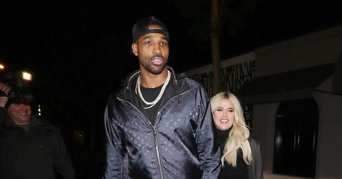 khloe kardashian tristan thompson working on baby no  paternity accuser legal drama