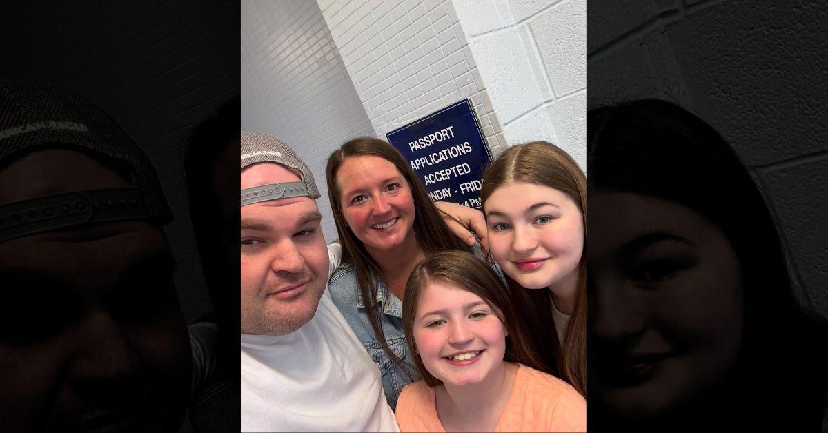 Photo of Gary Shirley, Kristina Shirley, Emilee Shirley and Leah Shirley