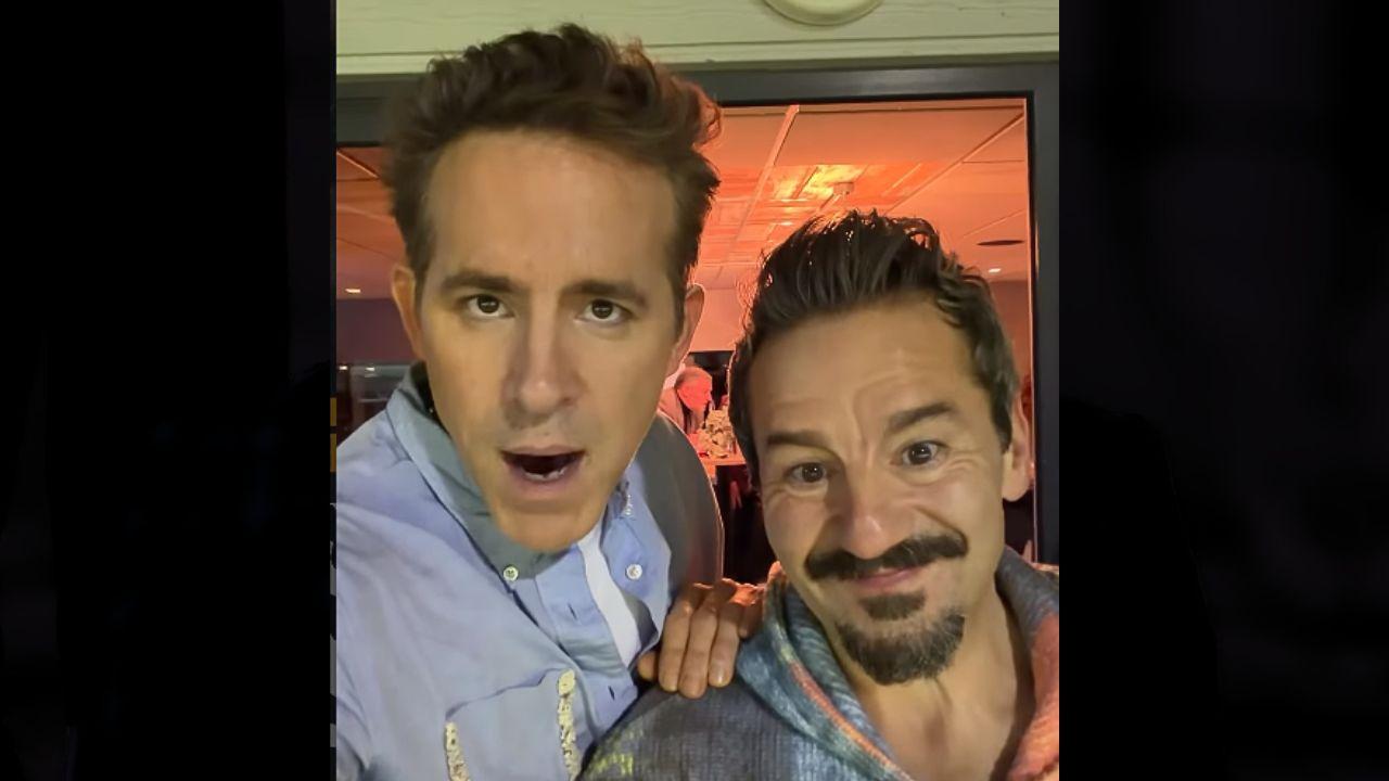 Image of Ryan Reynolds and Max Casella.