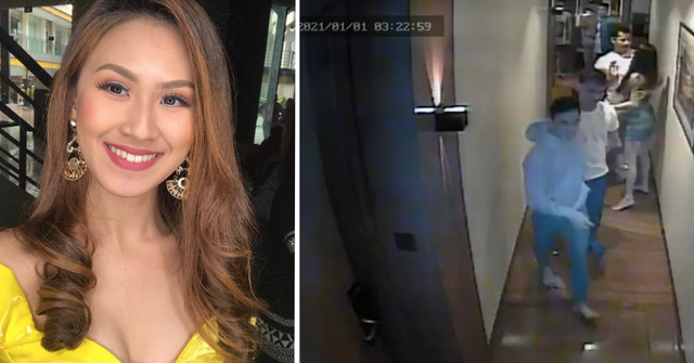 flight attendant murder gang rape cctv postpic