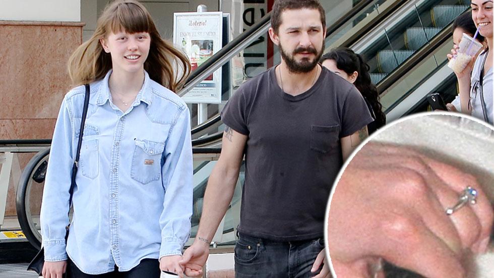 Hot Pants! Shia LaBeouf Wears Pink Leggings on His Way to Jimmy