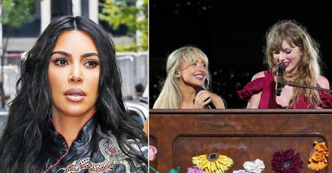 sabrina carpenter kim kardashian skims campaign taylor swift