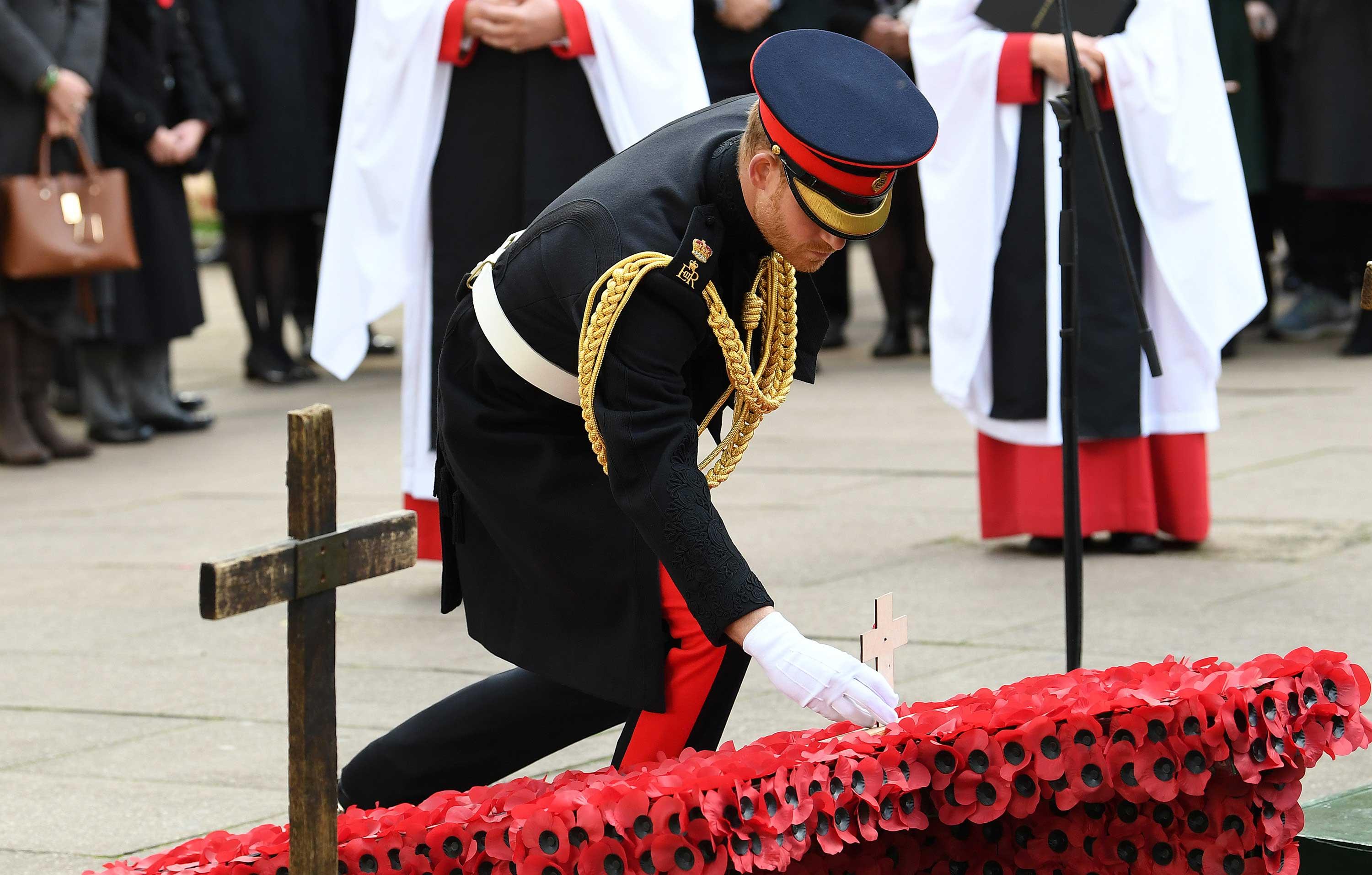 prince harry can now wear military uniform to queens vigil after being denied