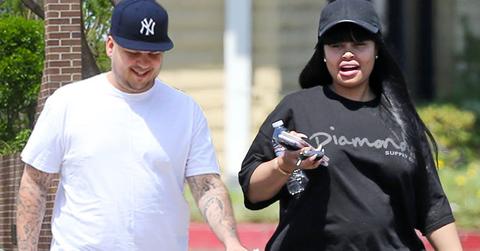 rob kardashian blac chyna pigs