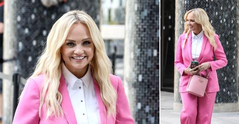 emma bunton baby spice pink suit itv studios