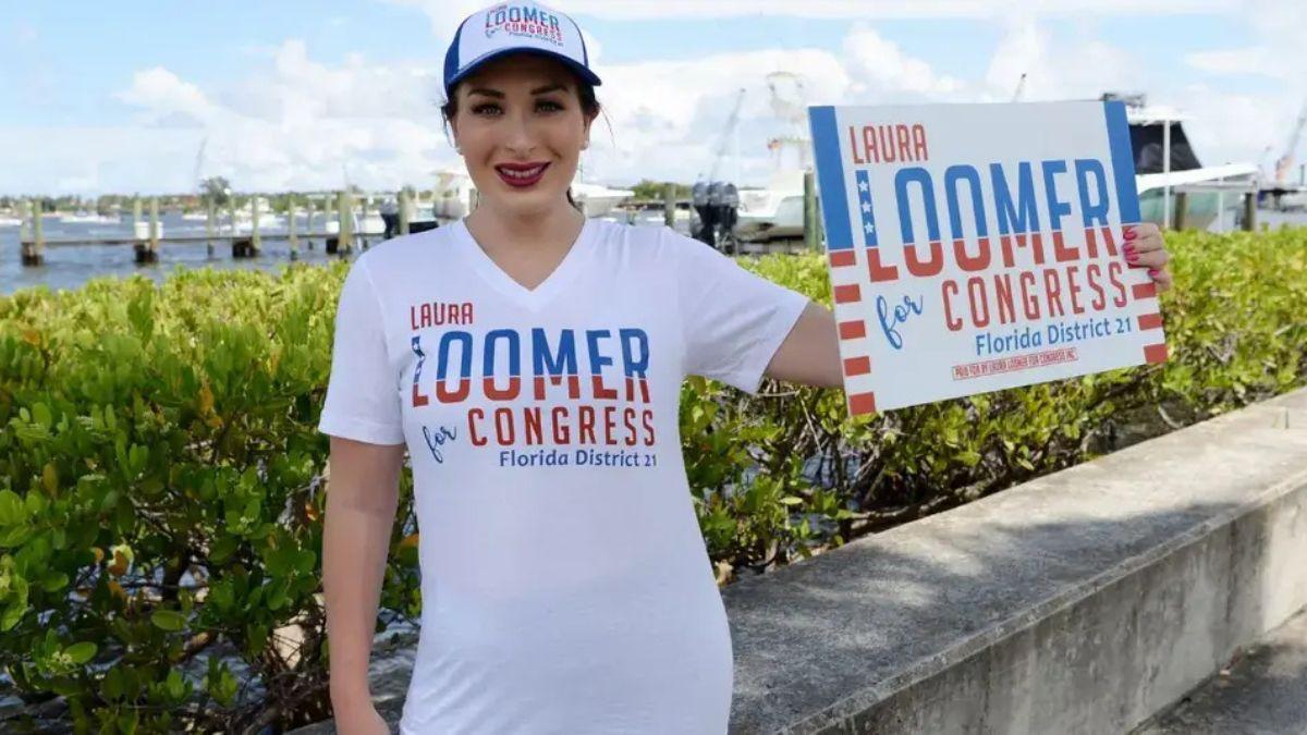 Photo of Laura Loomer called Candace Owens 'unwell.'