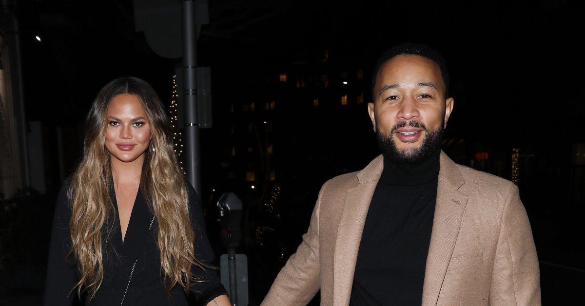 Chrissy Teigen, John Legend & Kids Enjoy Family Fun Day