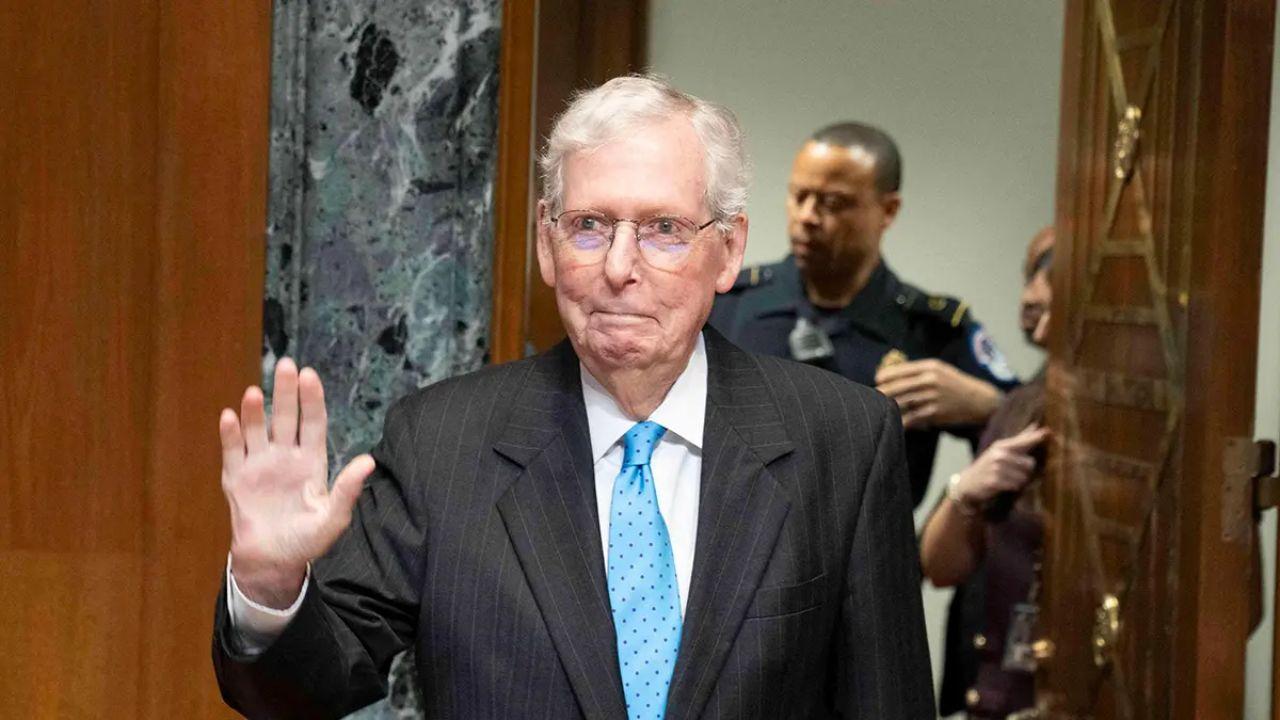 Image of Mitch McConnell previously served as Senate Majority Leader.