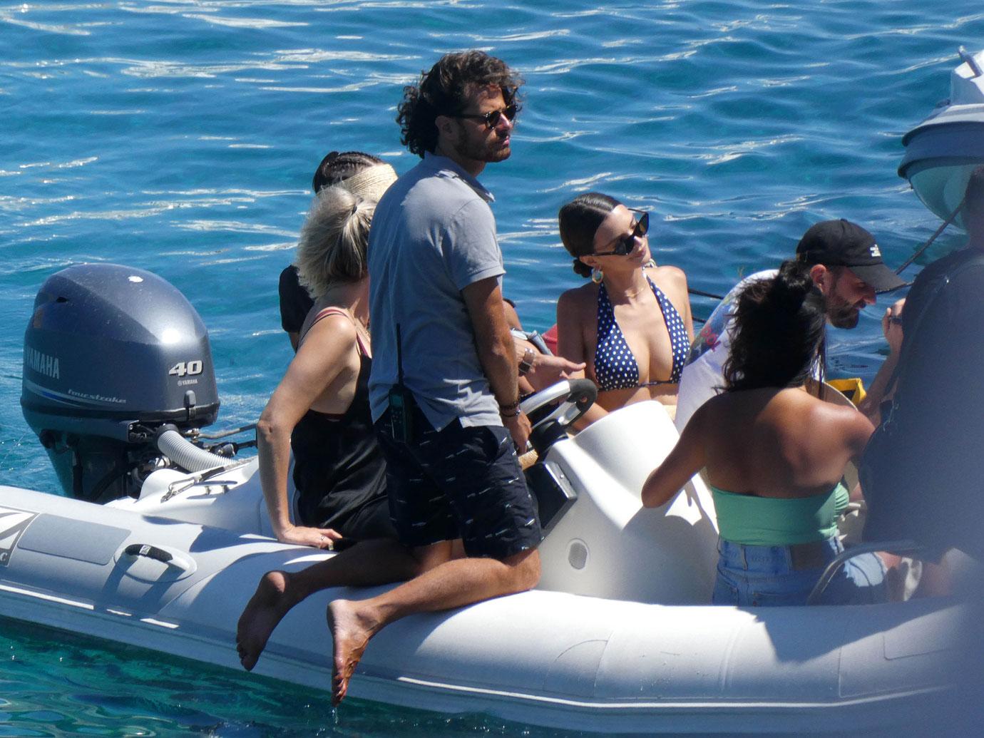 Goddesses' Emily Ratajkowski and Gigi Hadid set sail on luxury yacht trip  in Mykonos, London Evening Standard