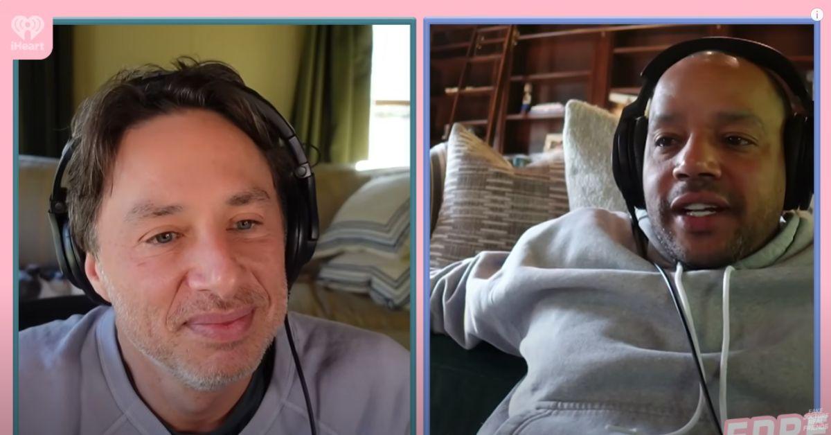 image of The podcast 'Fake Doctors, Real Friends with Zach and Donald' is inspired by their time together on 'Scrubs.'