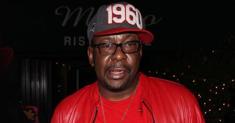 Bobby Brown Wearing Red
