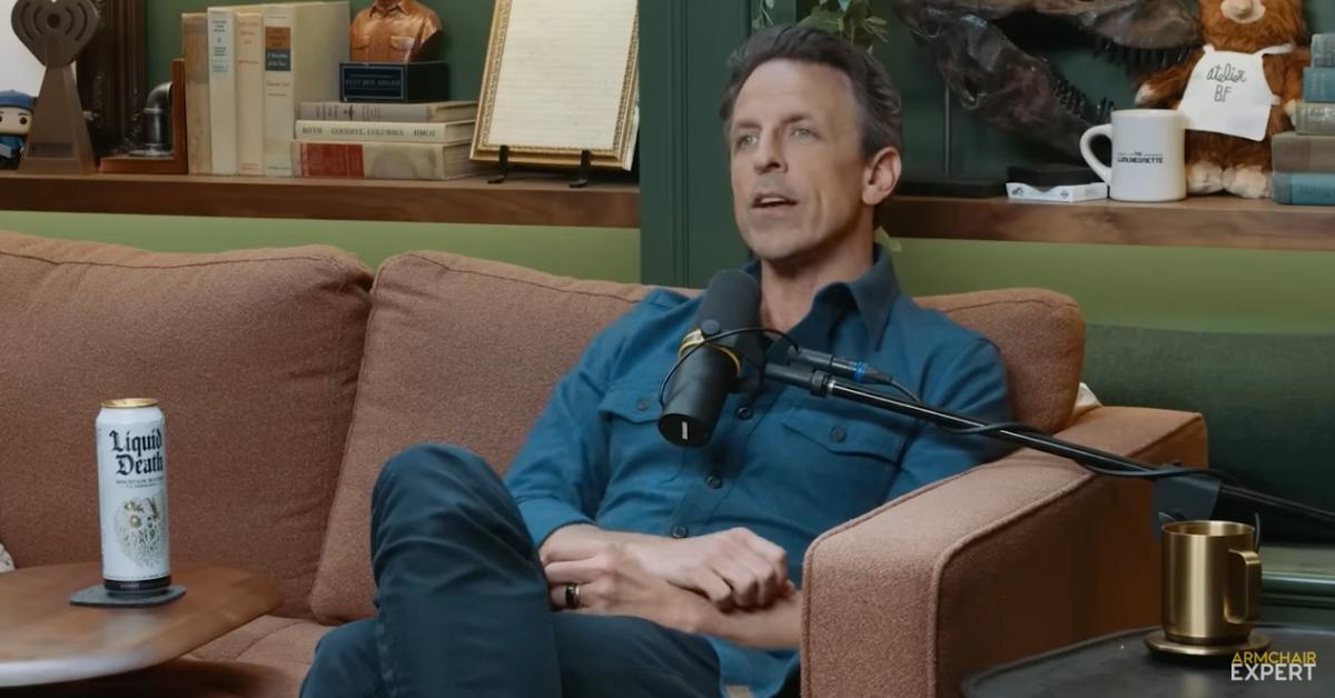 Image of Seth Meyers acknowledged that his show could be canceled at any moment.