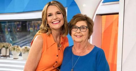 photo of savannah guthrie and mom nancy guthrie
