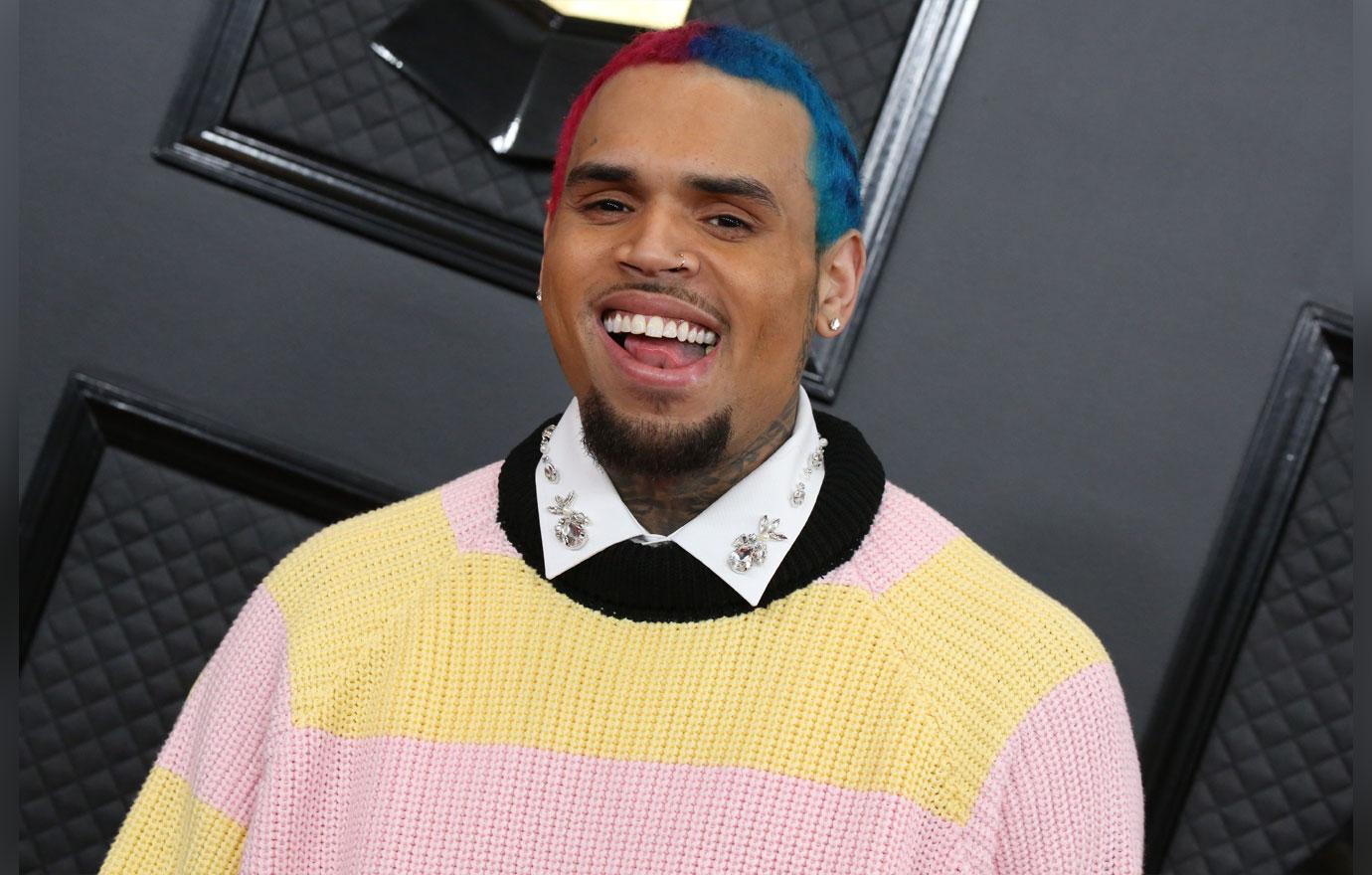 Chris Brown Flirts With Rihanna After Hassan Jameel Breakup