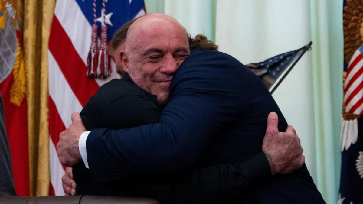 image of Joe Rogan previously said he's 'politically homeless.' 