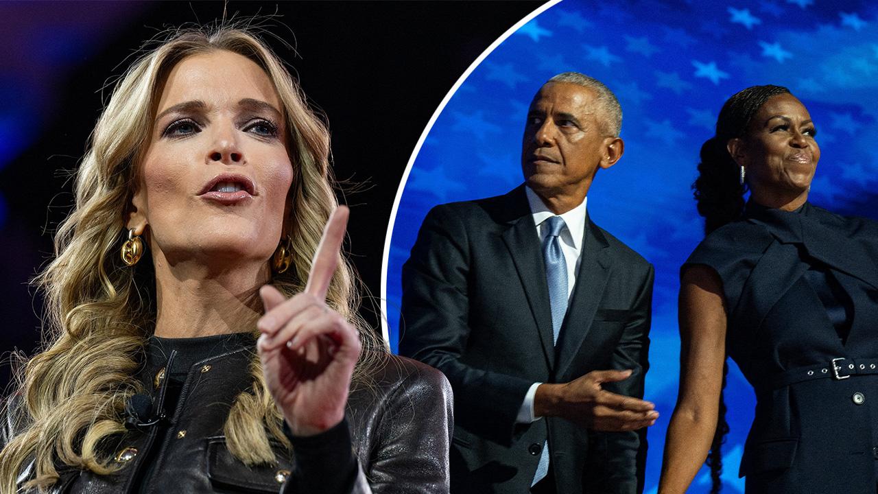 Megyn Kelly, Barack Obama and Michelle Obama