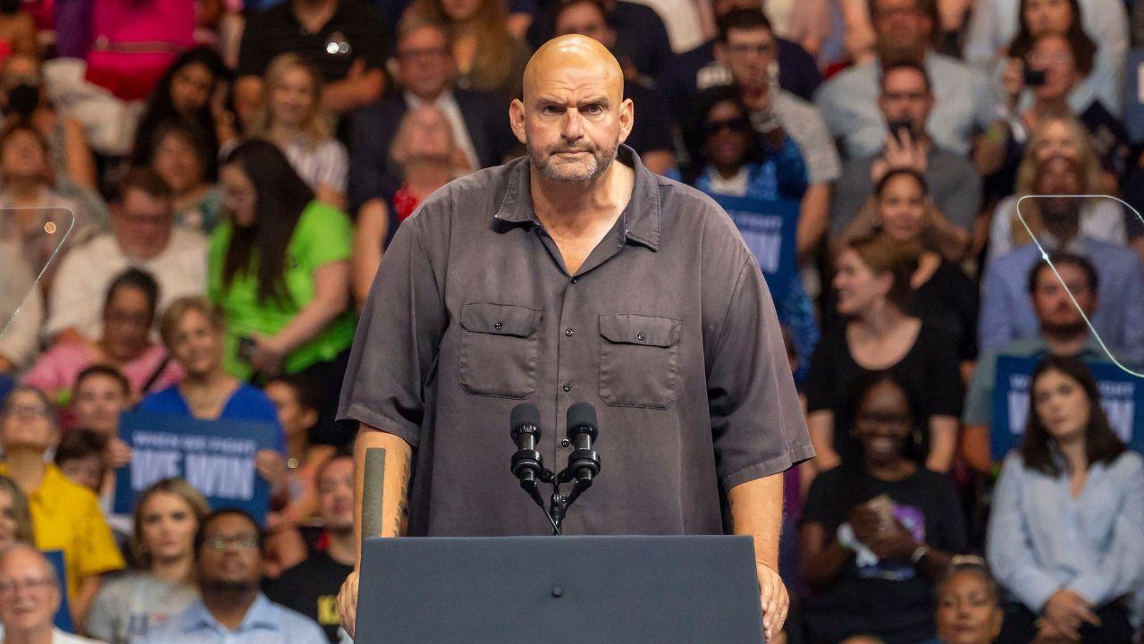 Image of John Fetterman was criticized by Chris Deluzio for his approach to the Democratic Party.