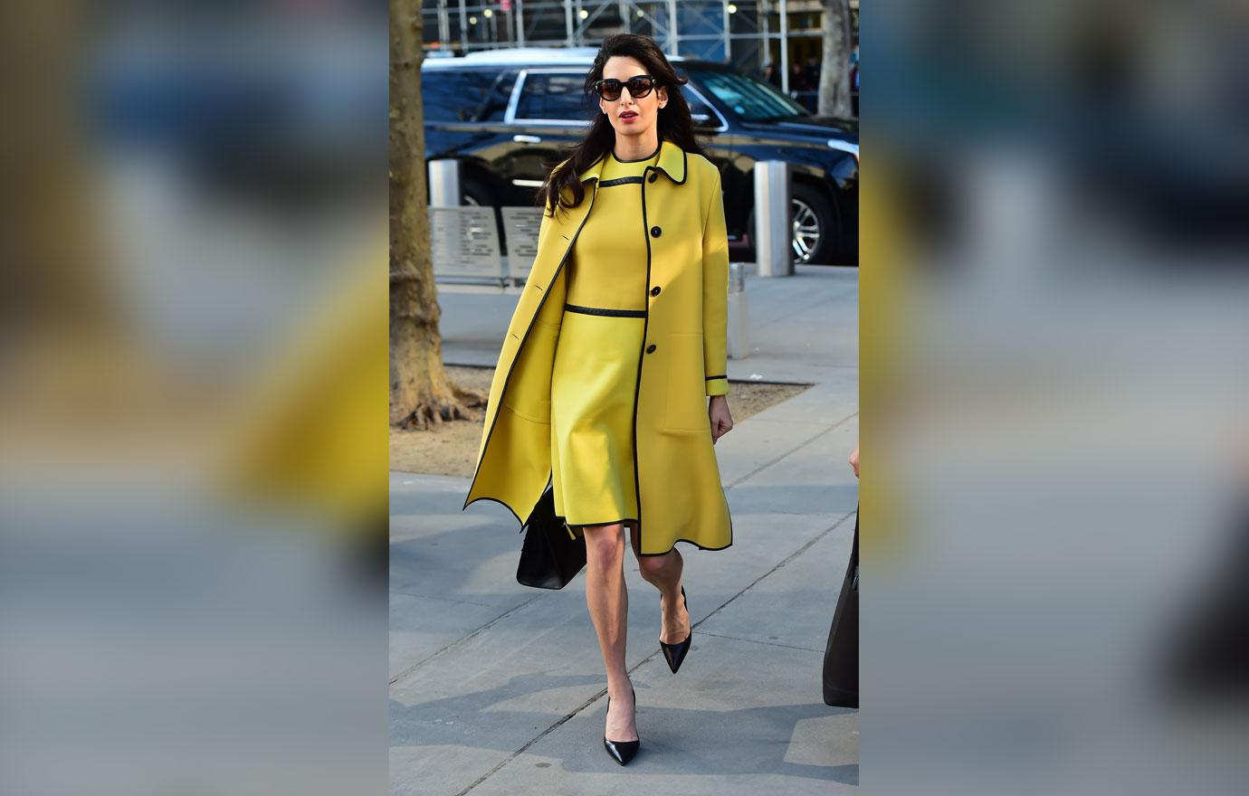 Amal Clooney George Pregnant Fashion 03