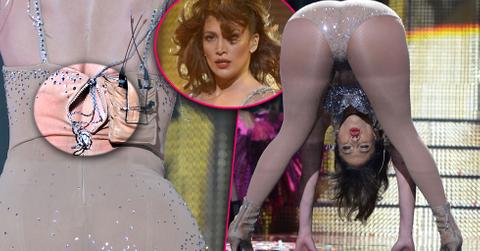 Jennifer lopez wardrobe malfunction nude costume 04