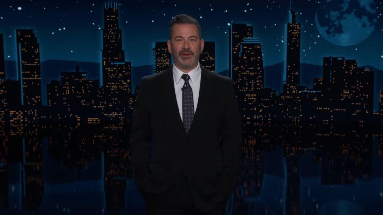 Image of Jimmy Kimmel addressed Donald Trump's remarks during the October 14 episode of ‘Jimmy Kimmel Live!’ and played footage from the president's rally in Bullhead City, Arizona.