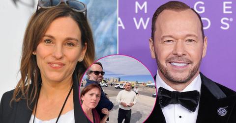 Image of Amy Jo Johnson and Donnie Wahlberg