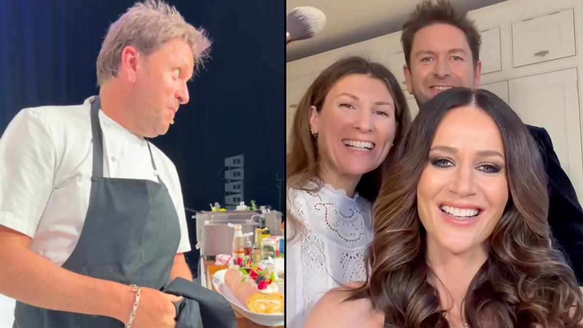Photo of James Martin achieved his weight loss by drinking more water and eating fish.