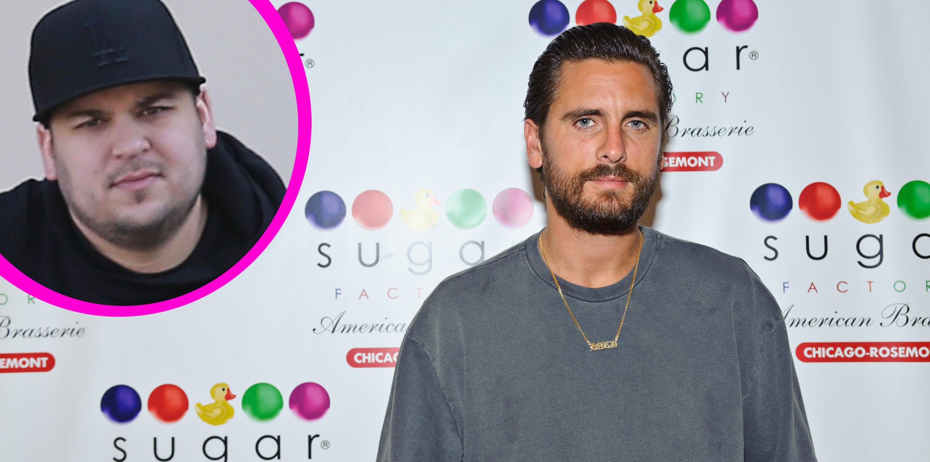 Scott Disick at Sugarfactory American Brassiere in Rosemont Chicago