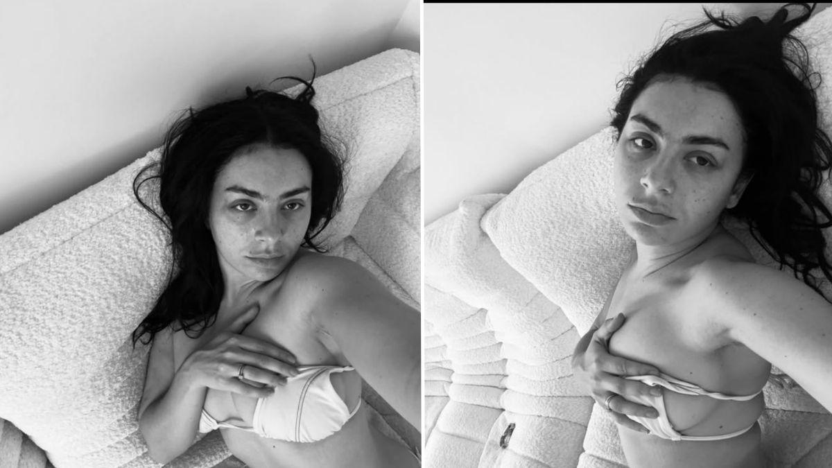 image split of Charli xcx