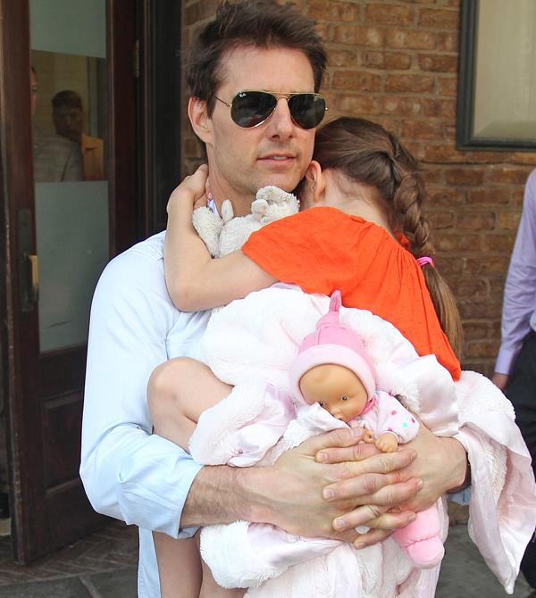 Tom Cruise and Suri Inside Their Reunion