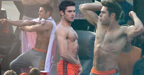 Zac efron shirtless naked photos onset