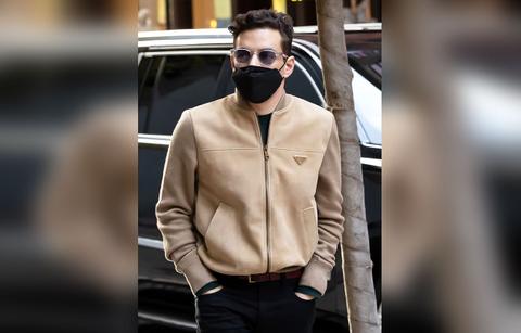 rami malek prada jacket