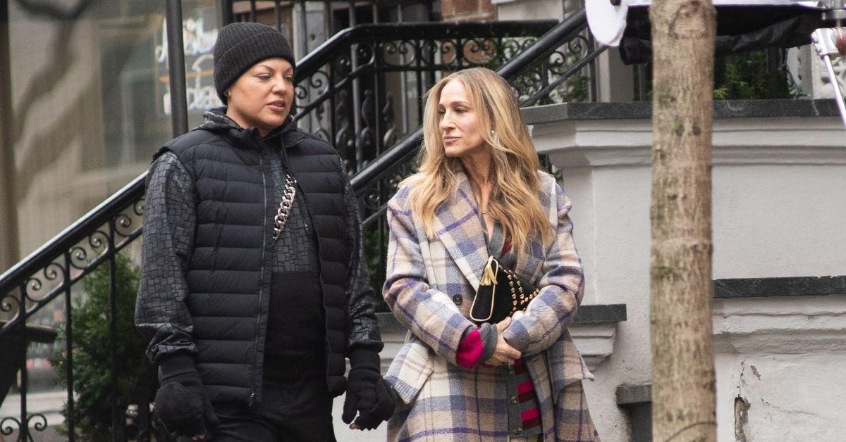 Photo of Sarah Jessica Parker and Sara Ramirez