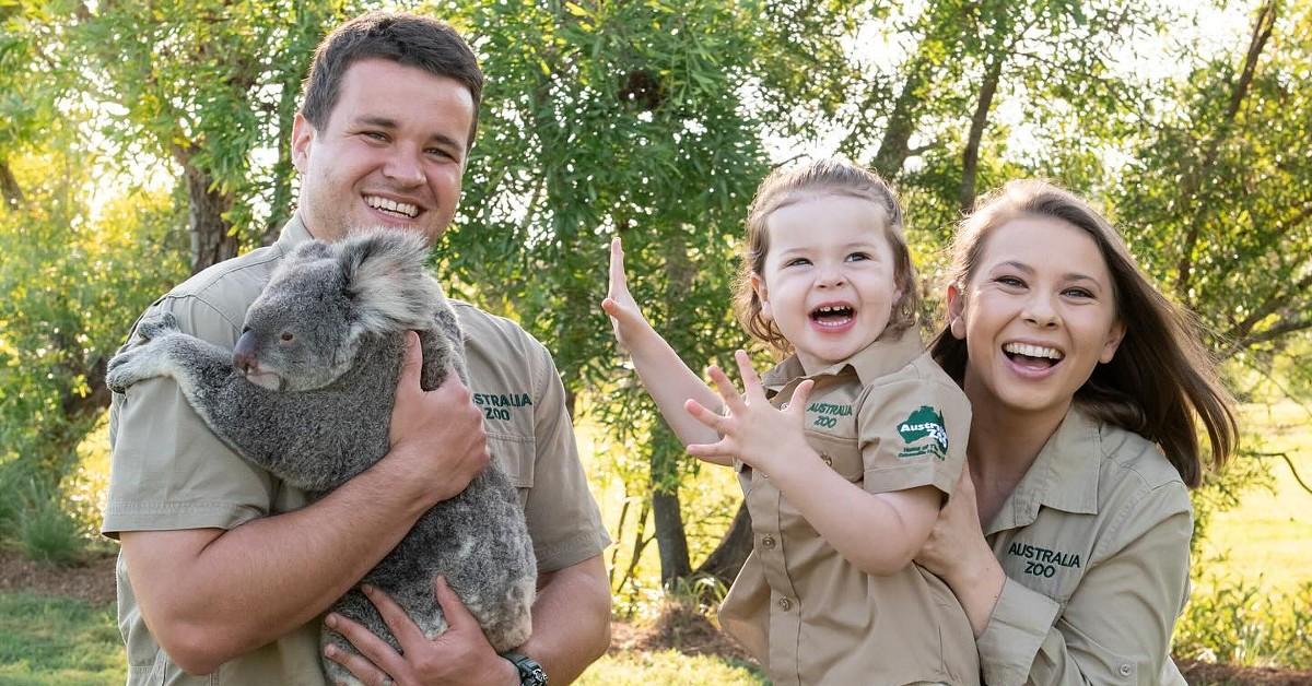 bindi irwin my  year old daughter yells crikey ig