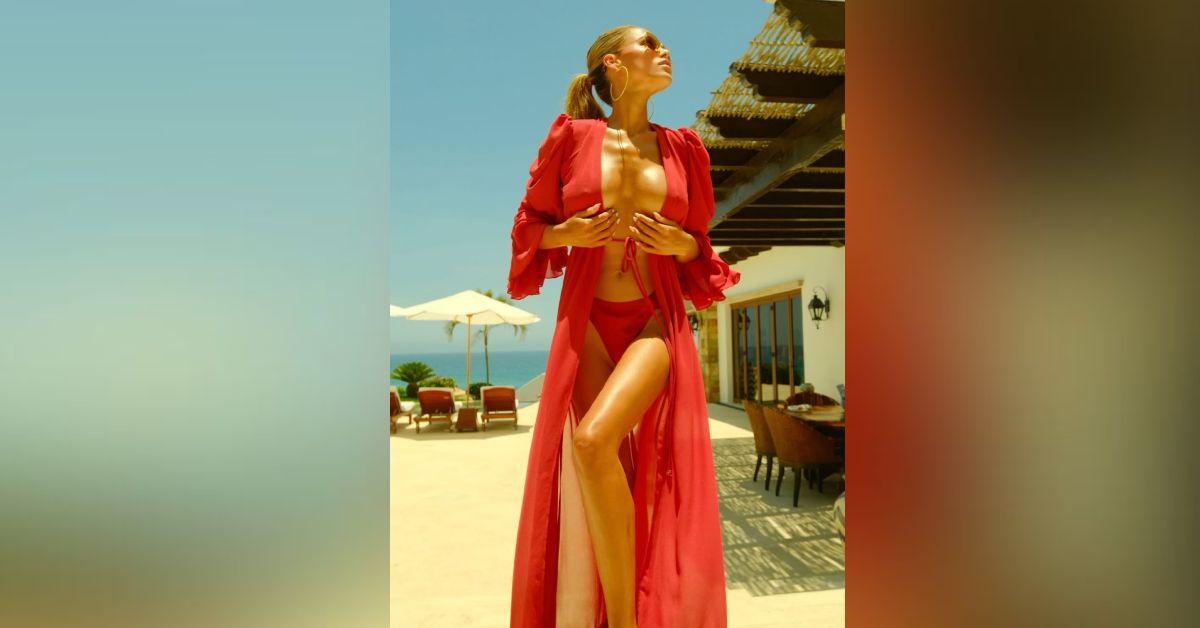 brooks nader flaunts cleavage revealing swimsuit college dropout photos