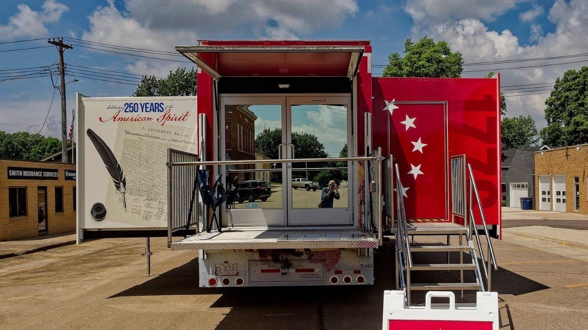 Image of The Fort Smith Museum of History canceled a planned 'Freedom Truck' visit.