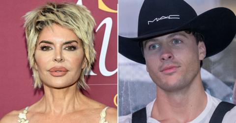 Split photo of Lisa Rinna & Rob Rausch