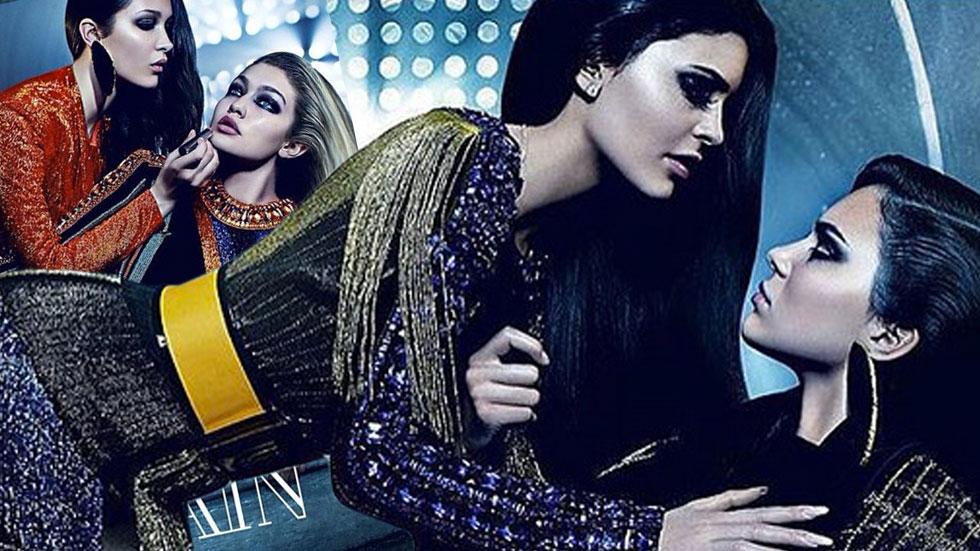 Kendall Jenner is Stunning in New 'Balmain' Campaign With Sister