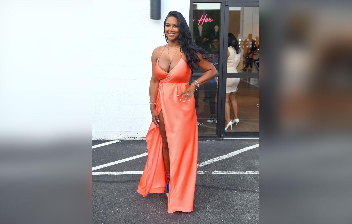 Kenya Moore Reunites With NeNe Leakes And Porsha Williams