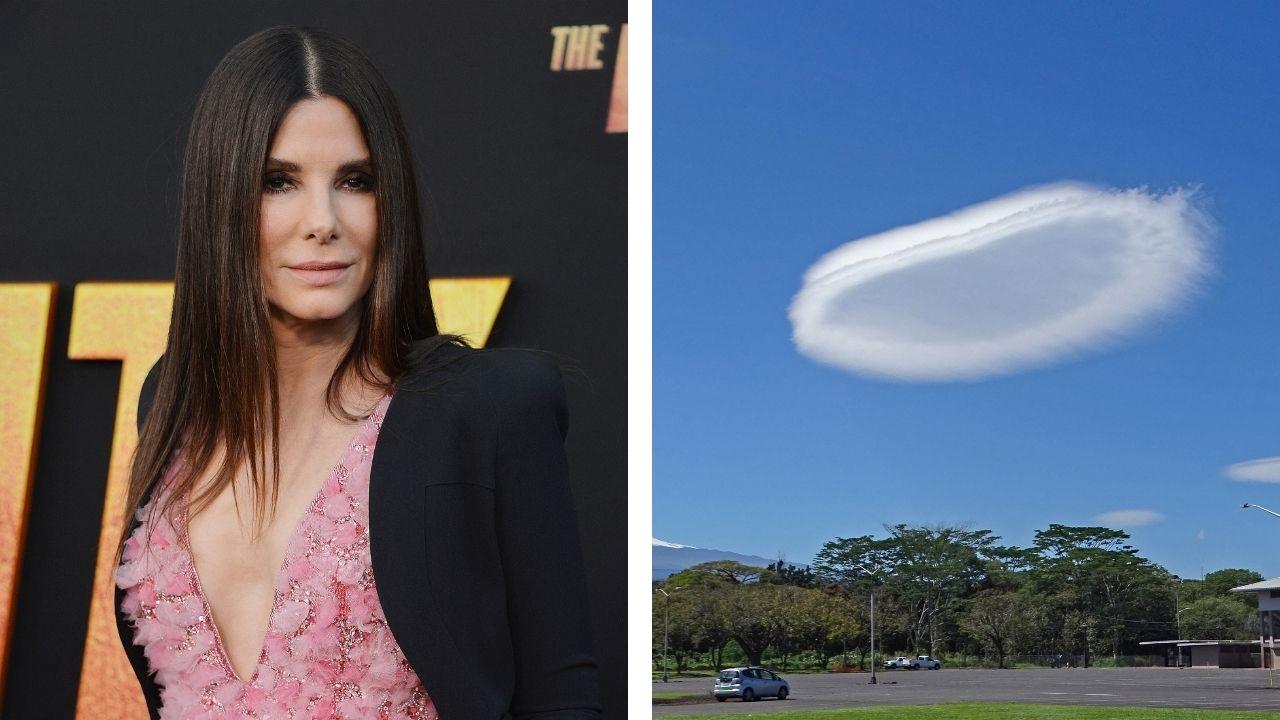 image of Sandra Bullock said she later felt ‘vindicated’ after government documents reportedly described a similar formation witnessed by pilots.