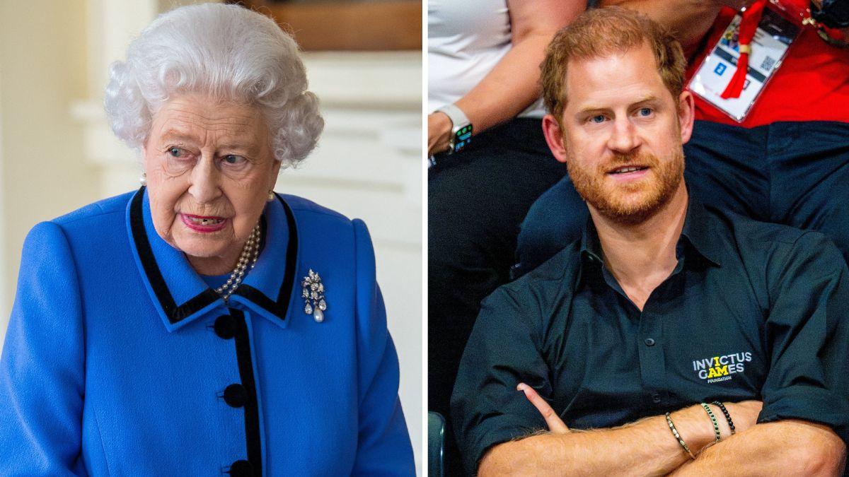Image of QUeen Elizabeth reportedly had doubts about Prince Harry leaving the royal family.