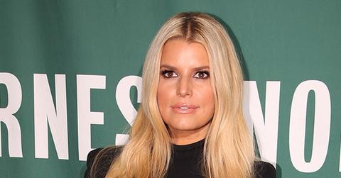 Jessica Simpson Wearing Black At Event