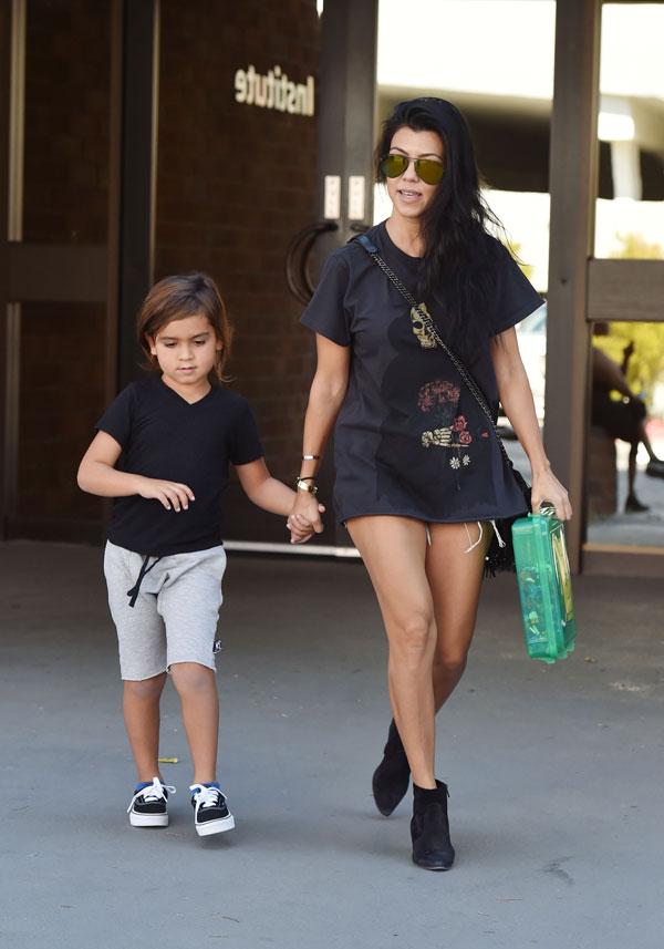 KourtneyKardashian Mason Kindergarten KUWTK 06