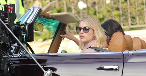 Emma roberts car scene post pic