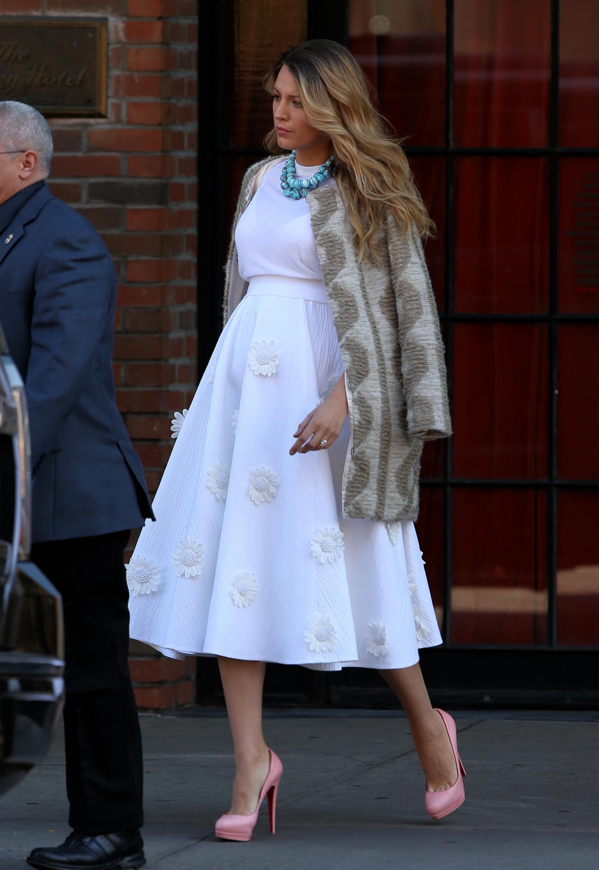 Blake Lively seen out in New York