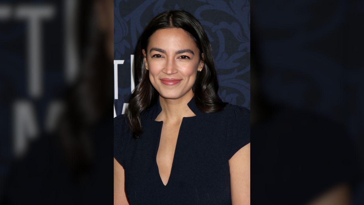 Image of Alexandria Ocasio-Cortez said she wants to portray that it is possible for women to do everything at the same time.