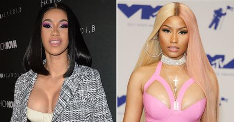 Photo of Cardi B and Nicki Minaj