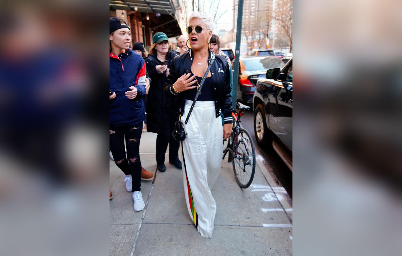 Celebrity Sightings in New York City &#8211; April 6, 2018